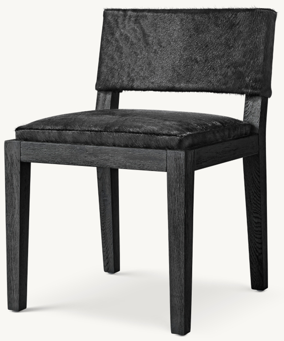 Saddle Hair-on-Hide Dining Side Chair