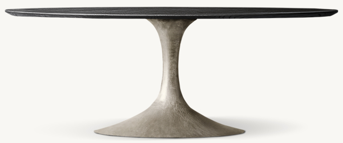 Restoration Hardware Aero 55 Oval Coffee Table – enliven mart