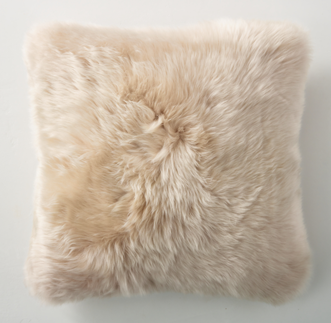 sheepskin pillow