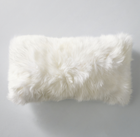 Natural Sheepskin Pillow Collection Rh
