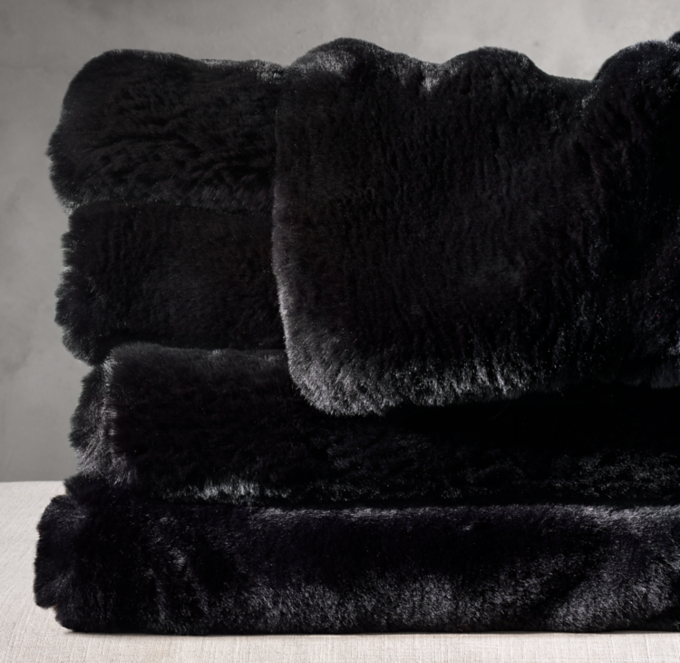 Lapin UltraFine Faux Fur Throw