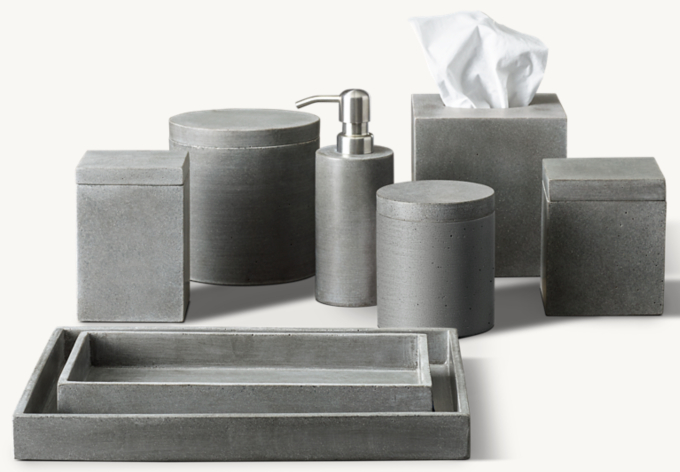Concrete Bath Accessories