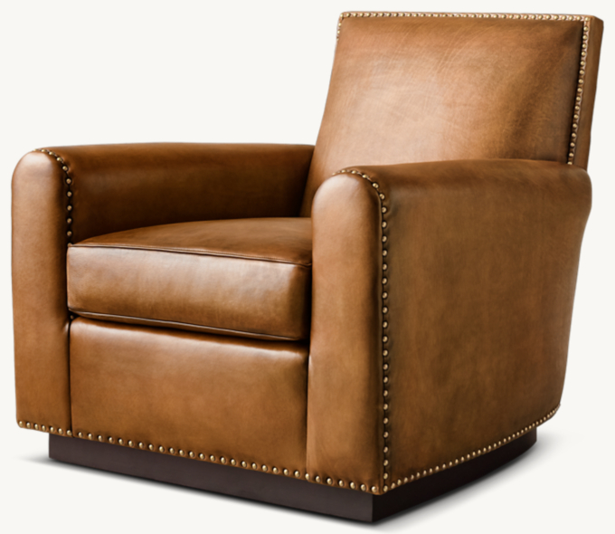 Restoration hardware deals chairs leather