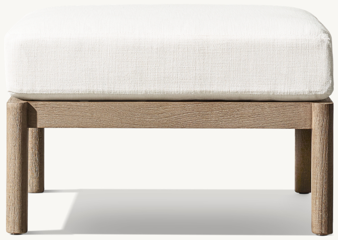 Malta Teak Ottoman