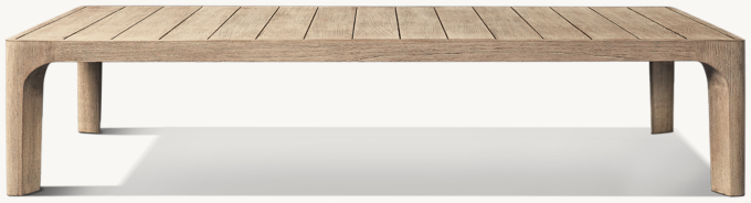 Malta Teak Rectangular Coffee Table