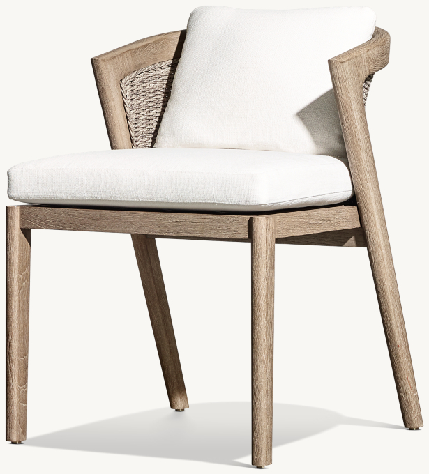 Malta Teak Dining Side Chair | RH