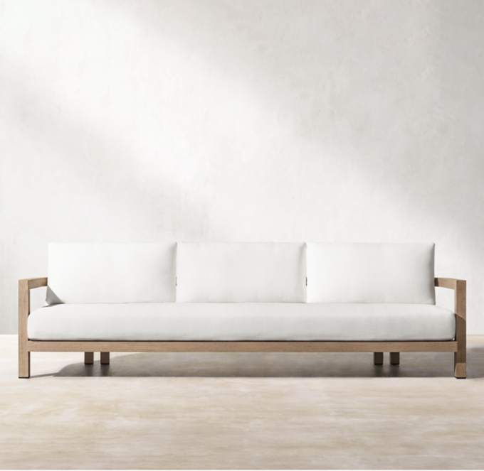 108 Portofino Teak Sofa