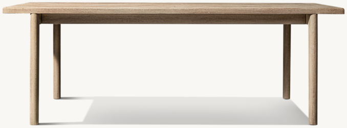 Isla Teak Rectangular Dining Table | RH
