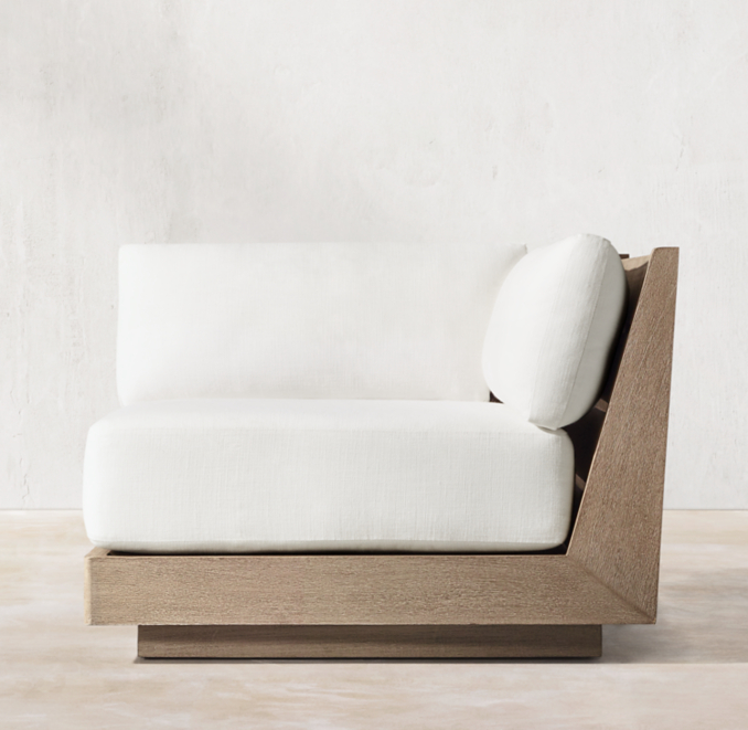 Maya Teak Modular Corner Chair