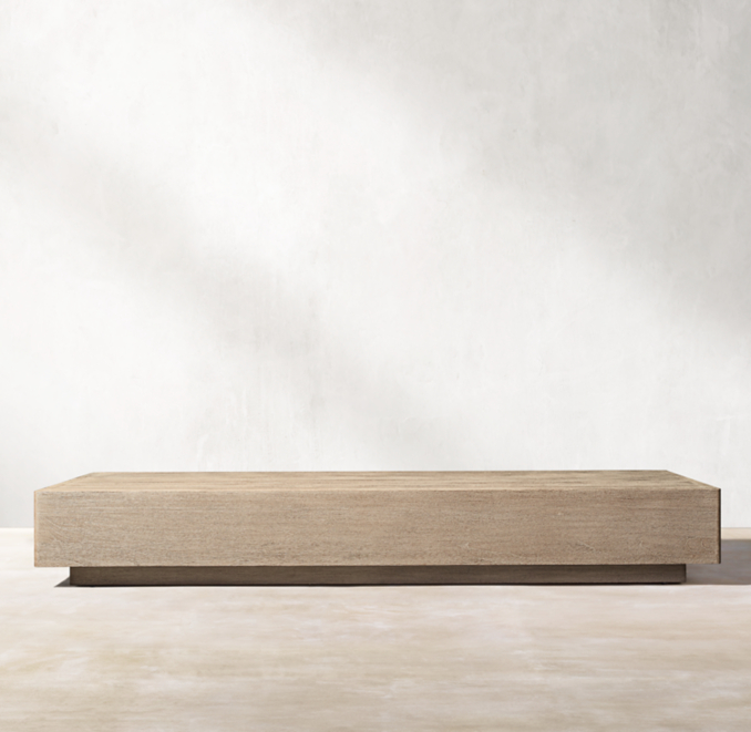 Maya Teak Rectangular Coffee Table