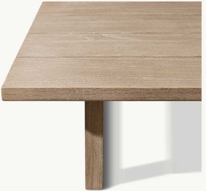 Top view of Navaro Rectangular Coffee Table 