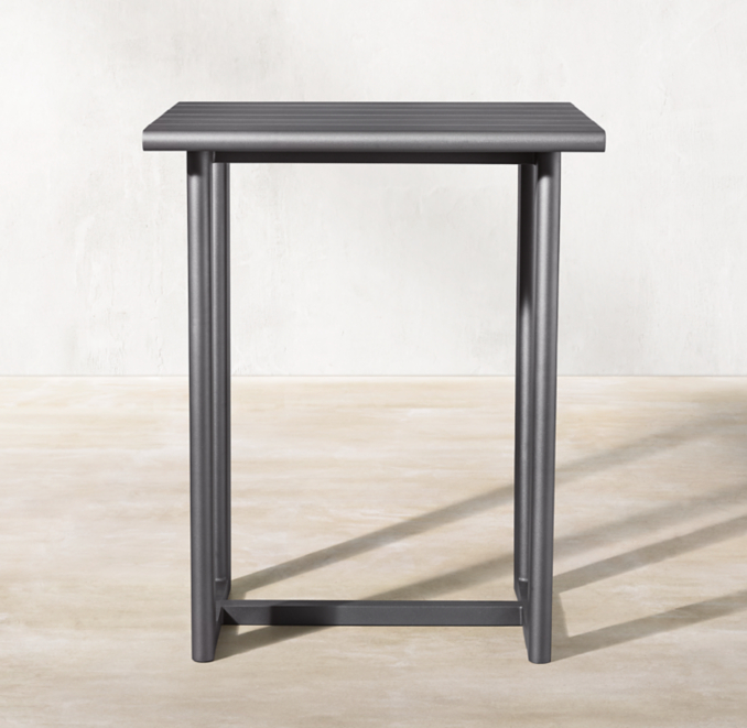 Mesa Aluminum Bar Table