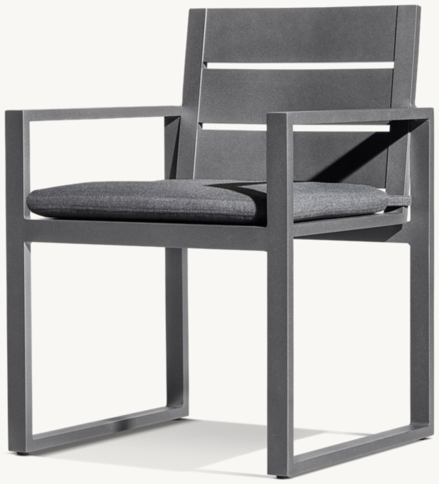Aegean Aluminum Dining Armchair