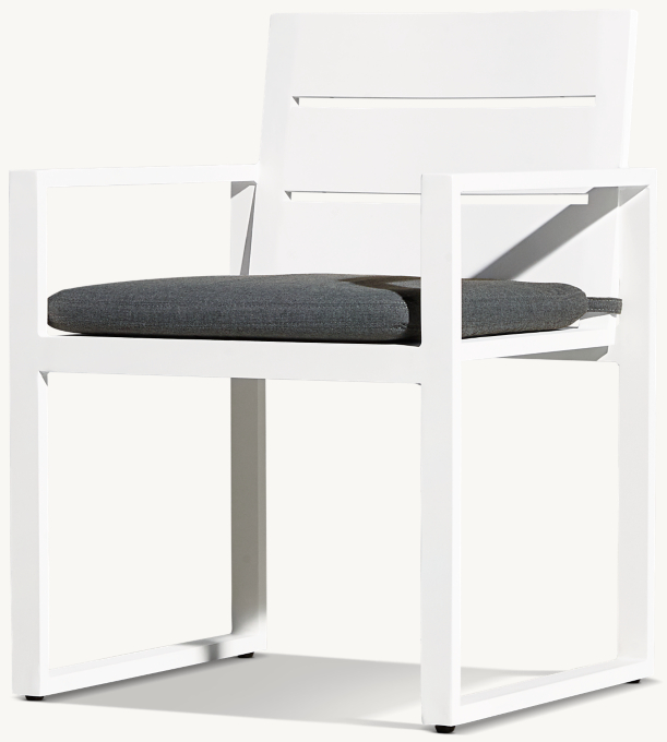 Aegean Aluminum Dining Armchair