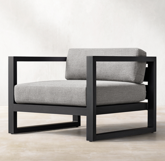 Aegean Aluminum Classic Lounge Chair