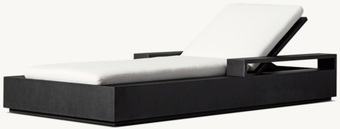 Marbella Aluminum Adjustable Chaise