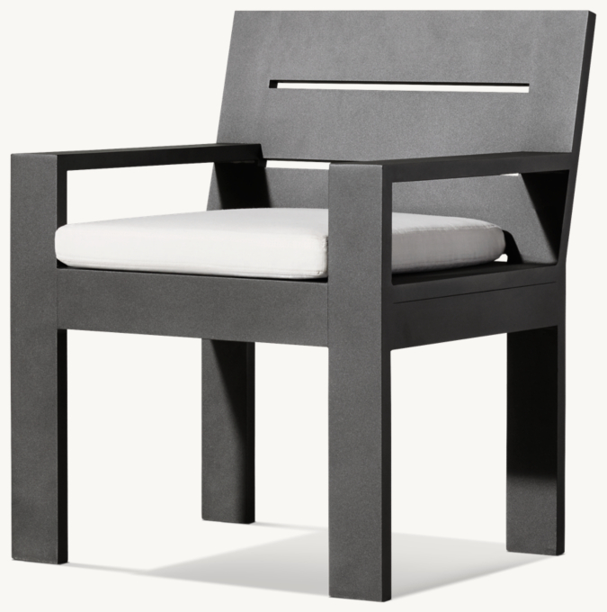 Marbella Aluminum Dining Armchair