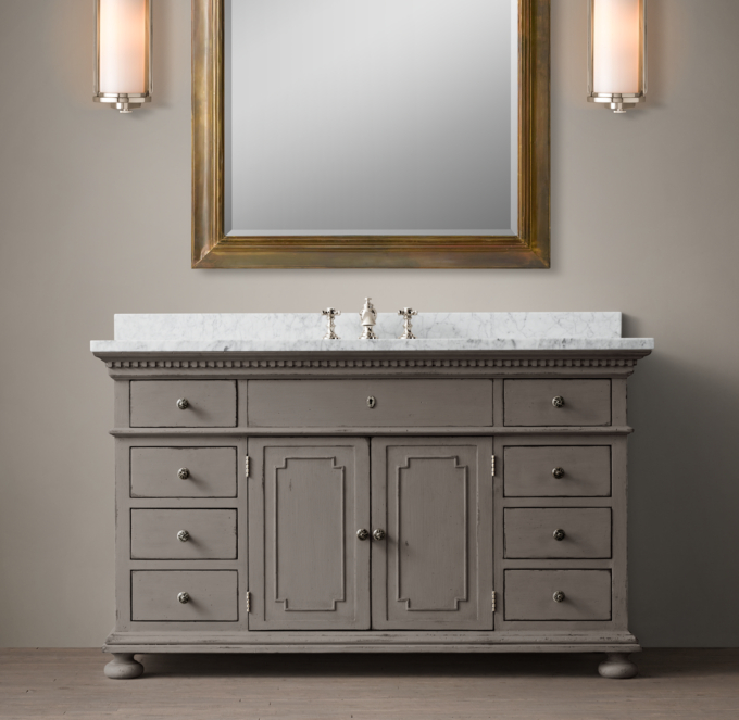 St. James Bath Collection - Antiqued Graphite | Restoration Hardware