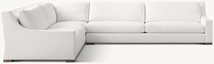 Parisian Classic Slope Arm Left-Arm L-Sectional