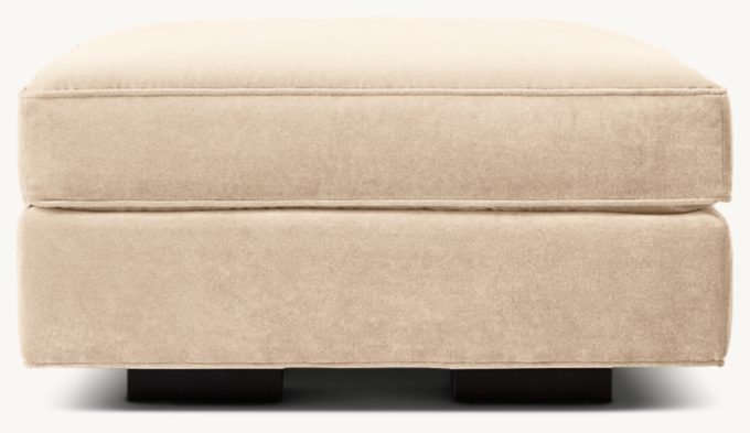 Maddox Slim-Arm Modular End-Of-Sectional Ottoman