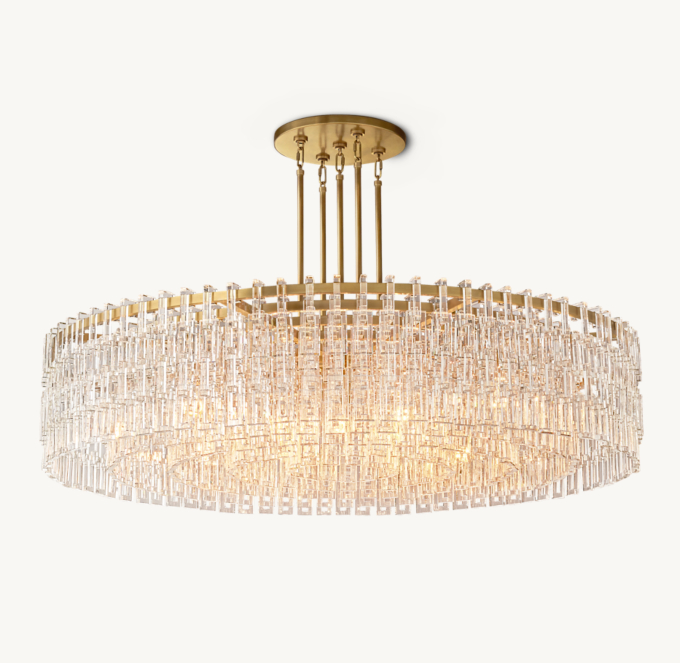 Marignan Round Chandelier 60\"