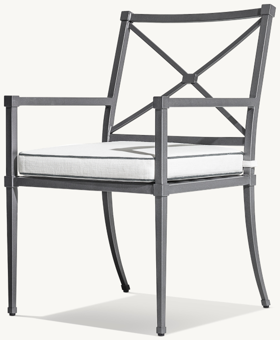 Trousdale Cast Aluminum Dining Armchair