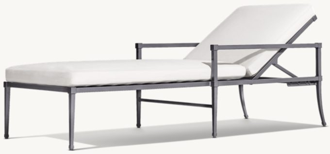 Trousdale Cast Aluminum Chaise