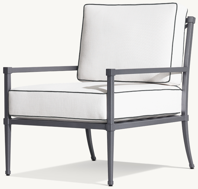 Trousdale Cast Aluminum Lounge Chair