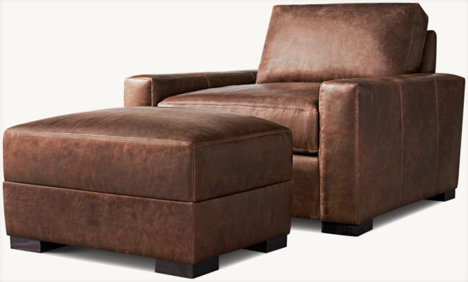 Maxwell store leather chair