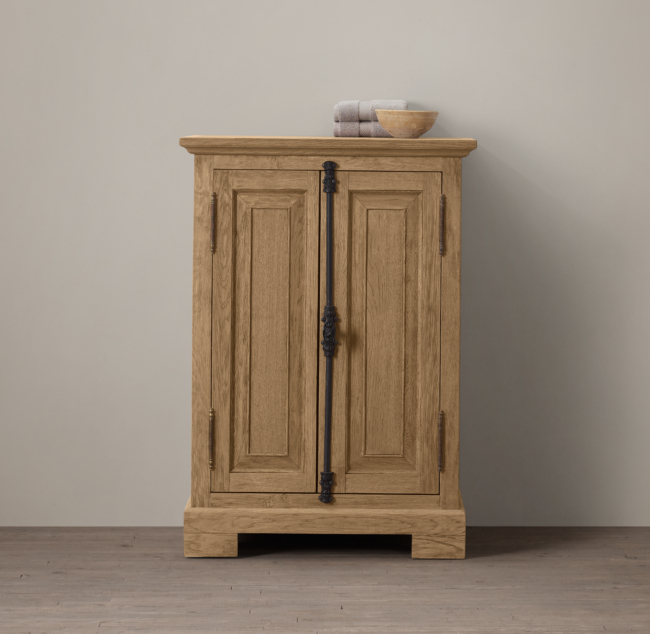 French Casement Short Bath Cabinet