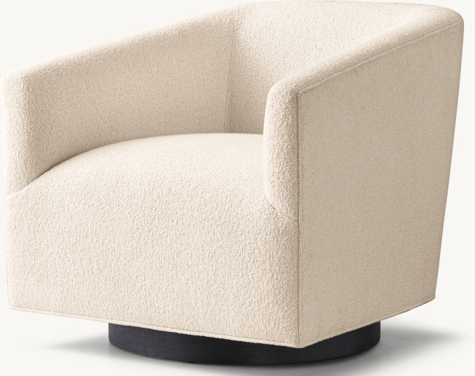 1950s italian shelter arm swivel chair shop