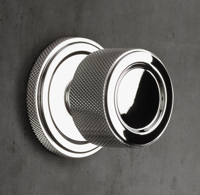 Lambeth Knurled KnobHandle MultiPort Diverter Valve & Trim Set For