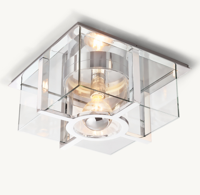 Restoration hardware flush mount top