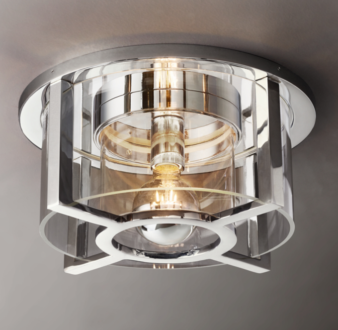 Pétrus Round Flushmount