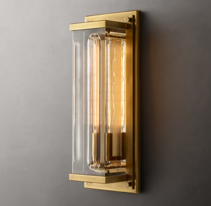 Savile Grand Rectangular Sconce