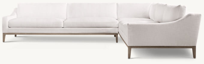 Italia slope arm deals sofa