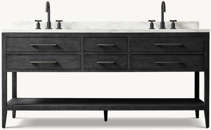 French Contemporary Double Washstand