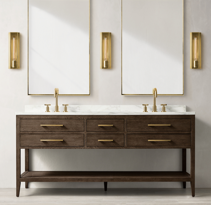 French Contemporary Double Washstand