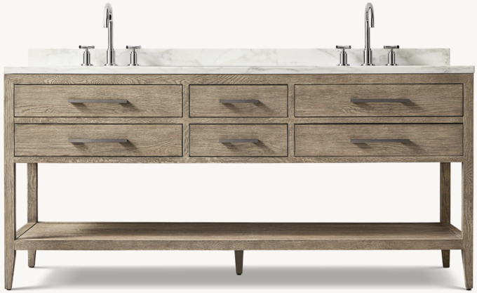 French Contemporary Double Washstand