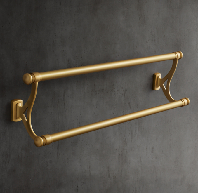 Shown in Lacquered Burnished Brass.