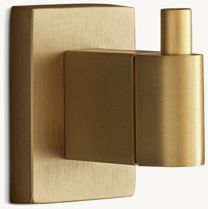 Shown in Lacquered Burnished Brass.