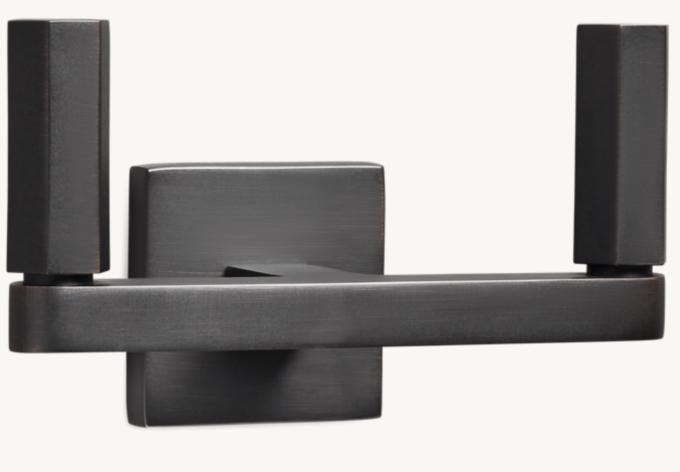 Restoration Hardware Quincy Hook, oil rubbed bronze