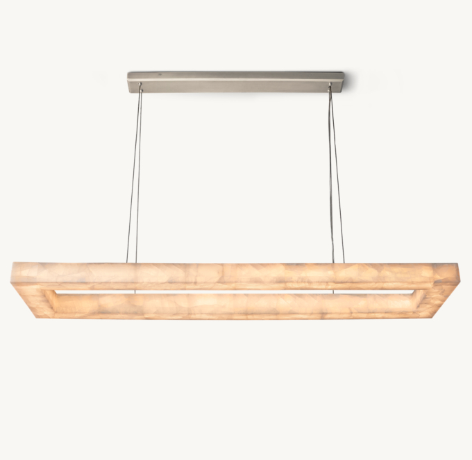 Rivage Rectangular Chandelier 183cm