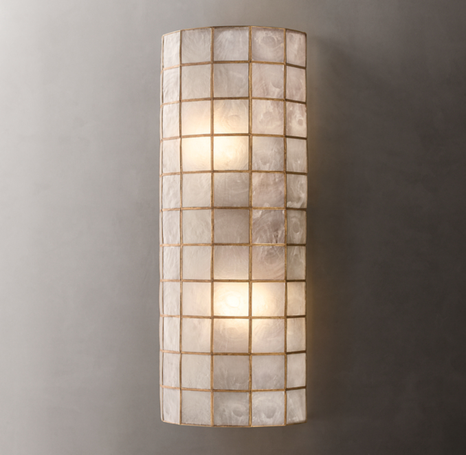 Capiz Shell Sconce