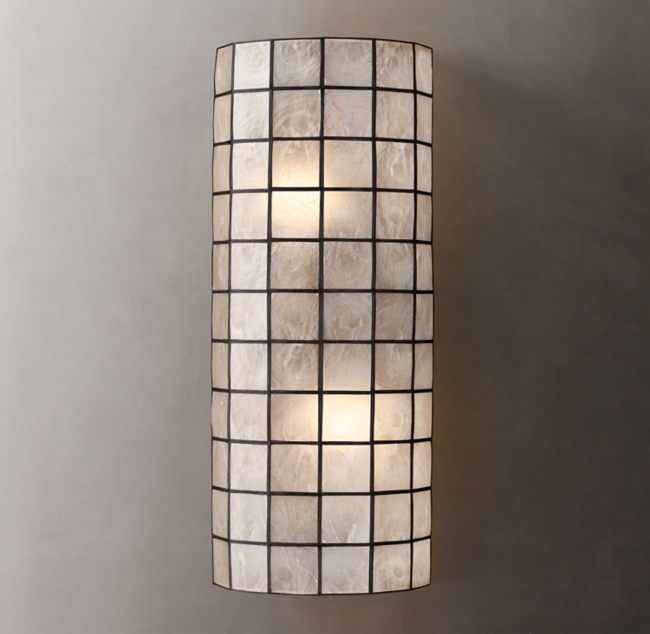 Capiz Shell Sconce