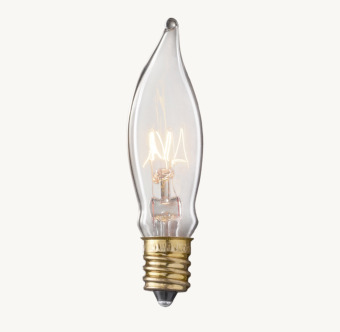Flame Candelabra Incandescent Bulbs 7.5W
