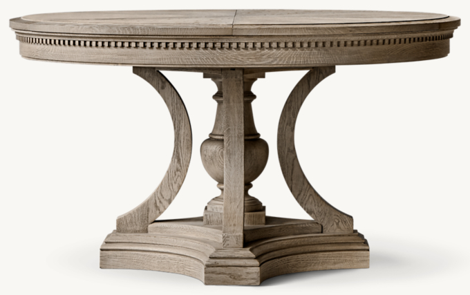 St. James Round Jupe Extension Dining Table
