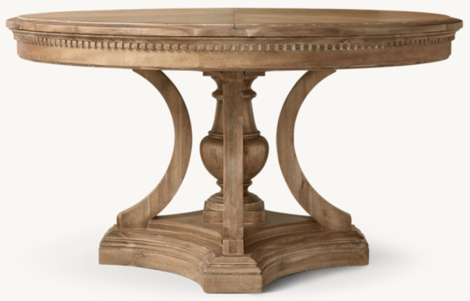 St. James Round Jupe Extension Dining Table
