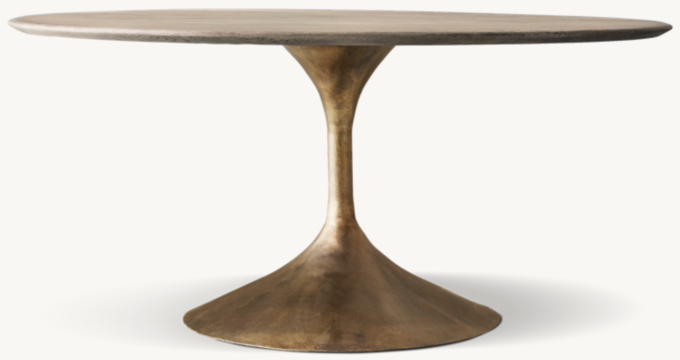 Restoration hardware deals oval dining table