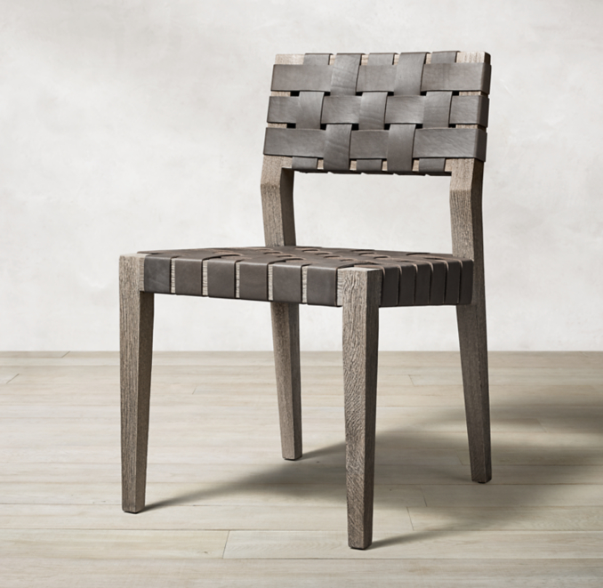 Vero Leather Dining Side Chair